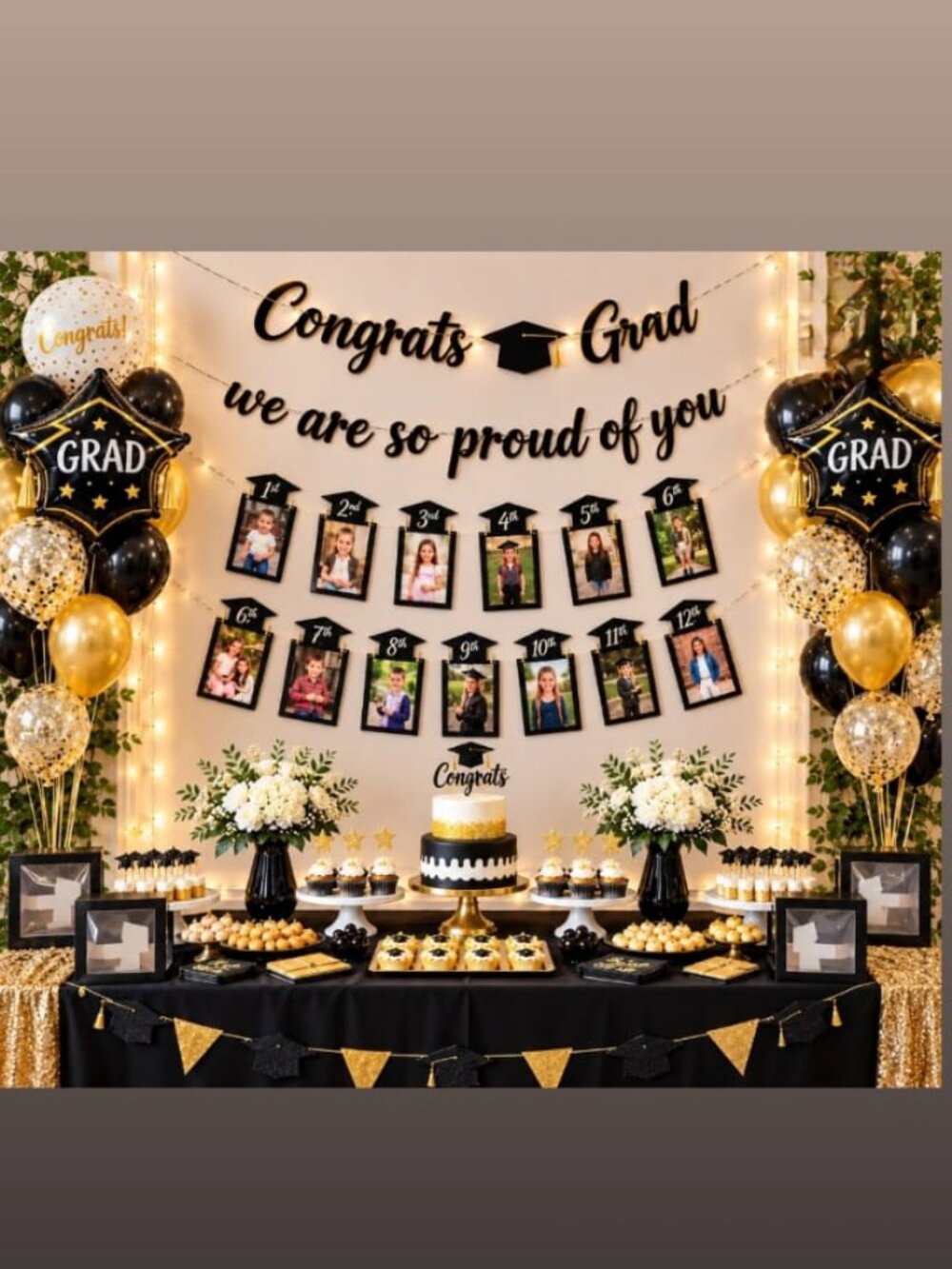 Graduation Party Decorations Set - Picture 2 of 5